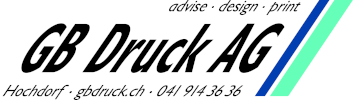 Logo von GB Druck AG